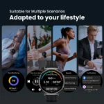 HAYLOU Solar Lite 2 Smartwatch 1.43 » AMOLED Display 24h Health Monitoring 150+ Sports Modes Voice Calling Smart Watch 1ATM
