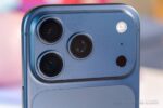 Gros plan du triple appareil photo arrière de l’iPhone 17 Pro 256 Go