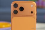 Gros plan du triple appareil photo arrière de l’iPhone 17 Pro Max 256 Go