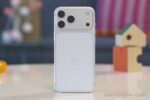 Vue arrière complète de l’iPhone 17 Pro Max 256 Go argent