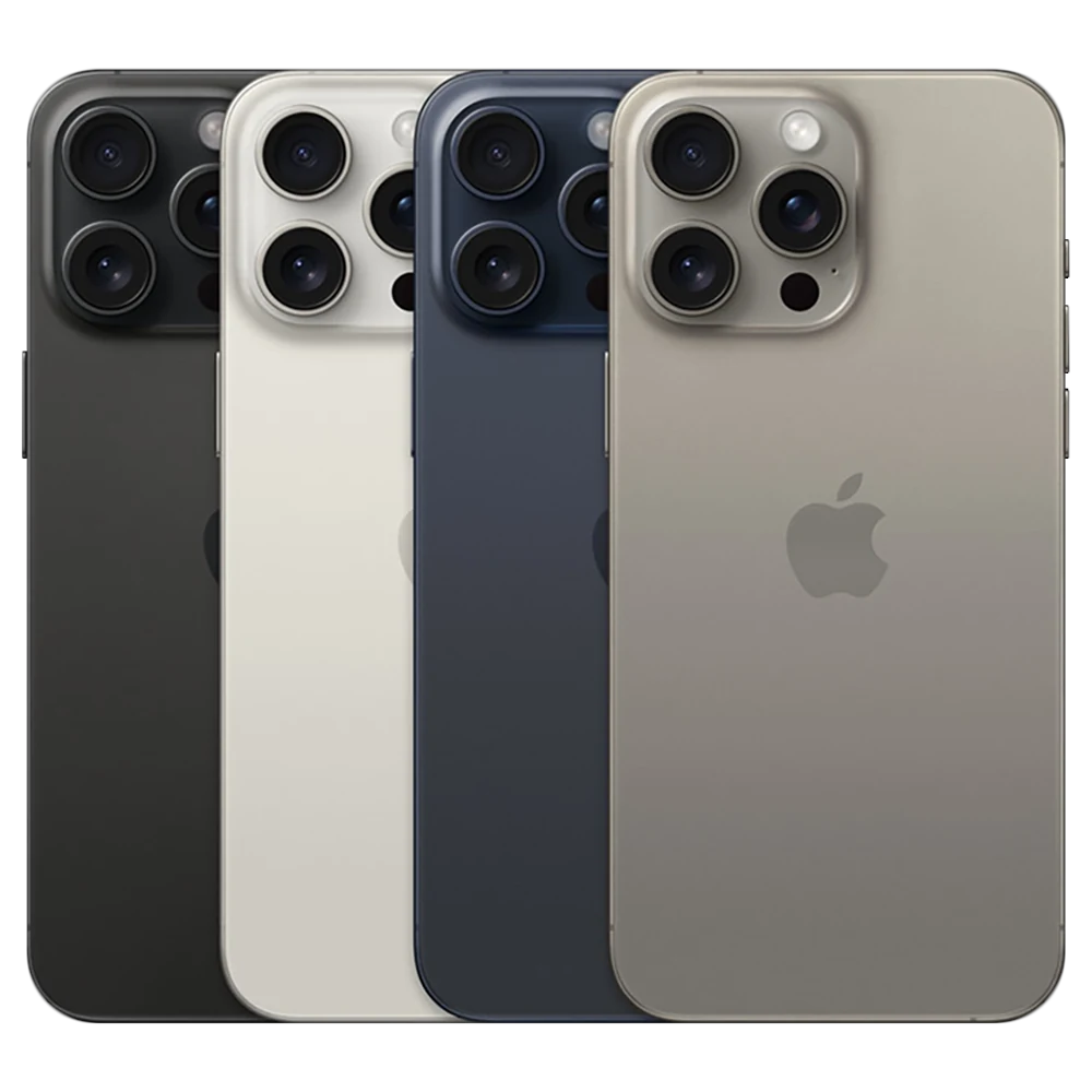 iPhone 15 Pro Max 256 Go reconditionné Apple iPhone 15 Pro Max 256 Go reconditionné en finitions titane
