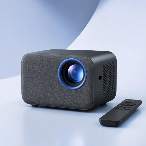 Mini projecteur HD avec télécommande
