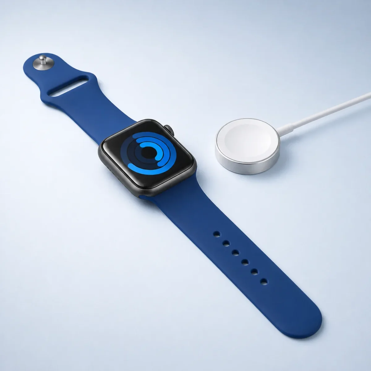 Montre connectée et chargeur magnétique