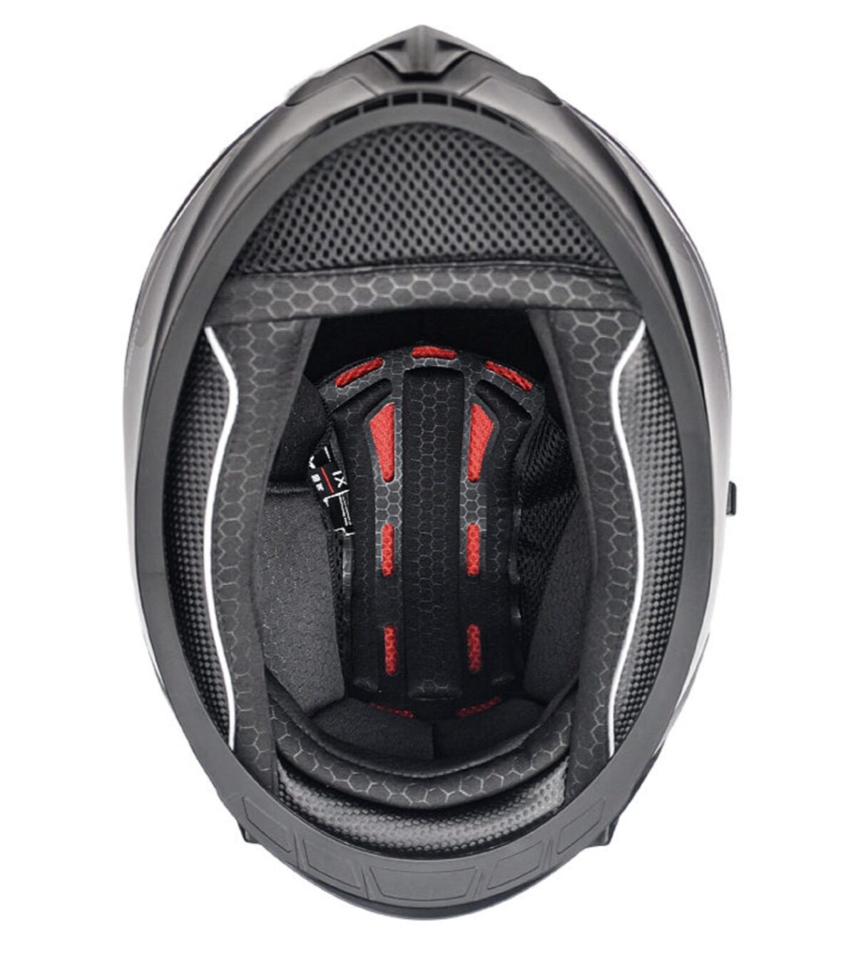 Rembourrage intérieur du casque intégral connecté