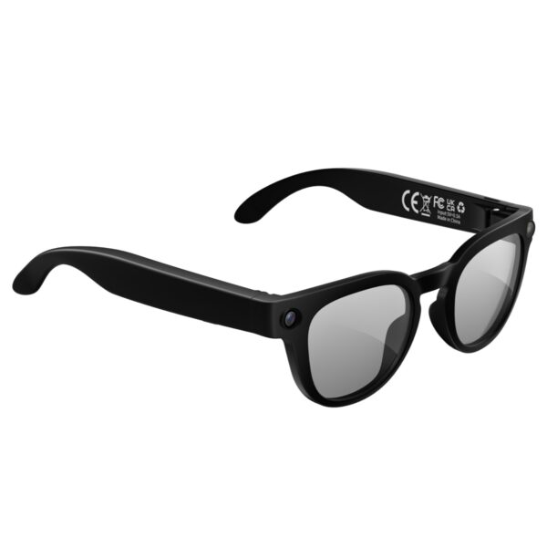 Lunettes intelligentes caméra UpNovo vues de trois quarts