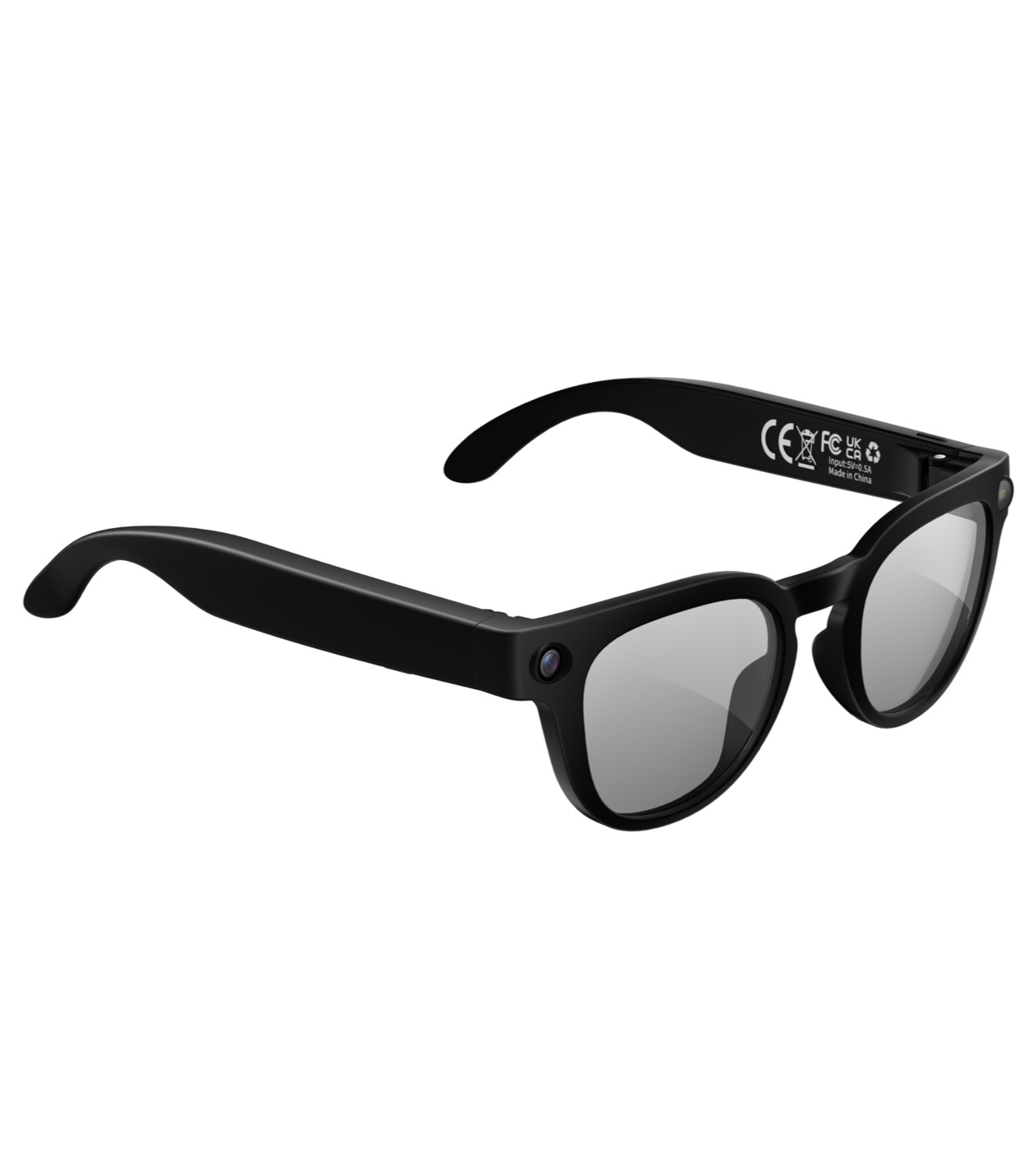 Lunettes intelligentes caméra UpNovo vues de trois quarts