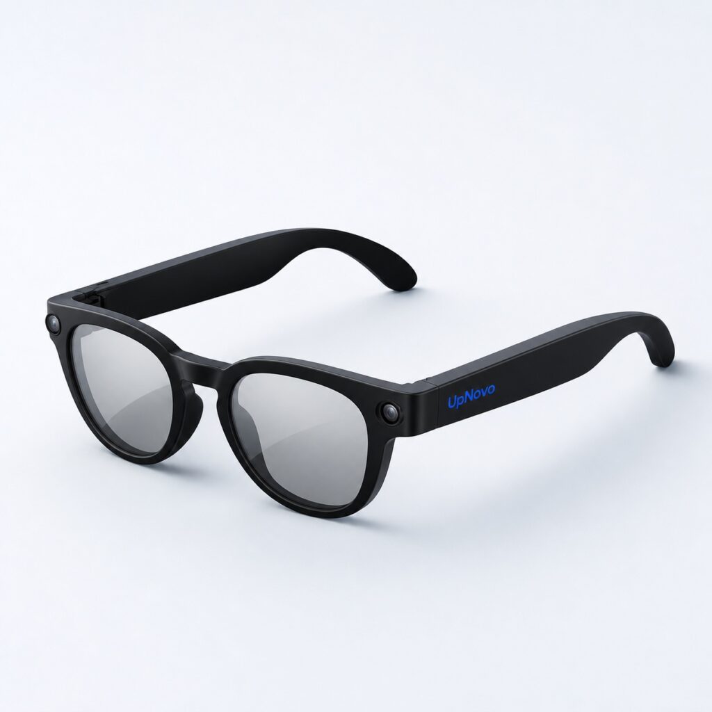Lunettes intelligentes noires UpNovo avec caméra